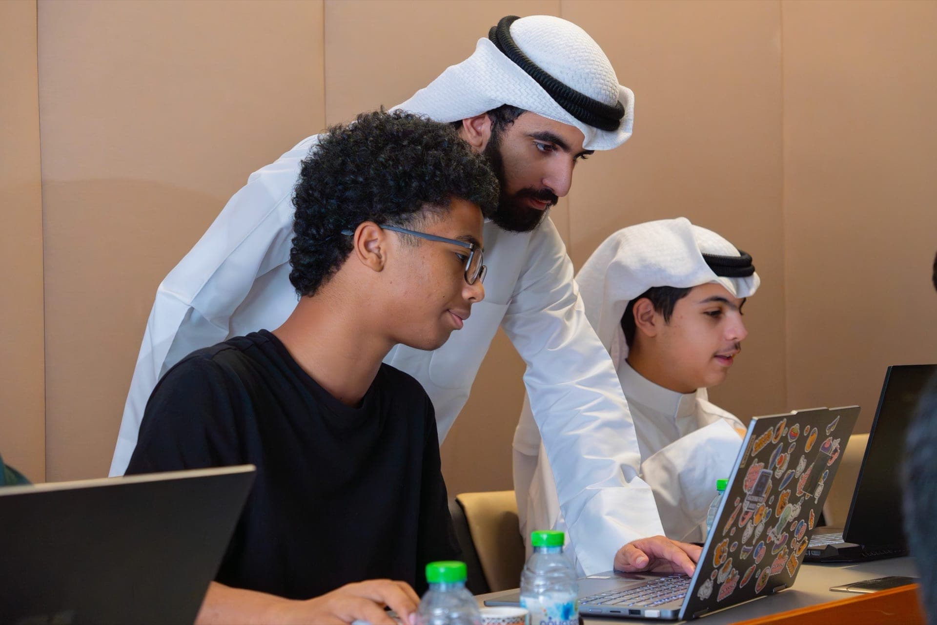 A Kuwait Codes session in progress