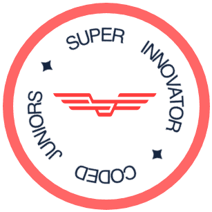 Super Innovator round sticker